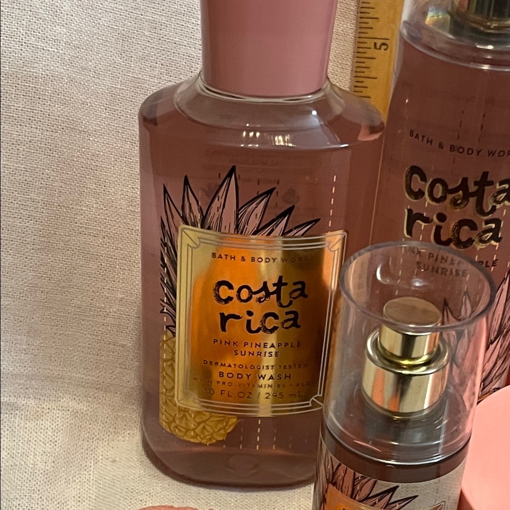 Costa Rica Pink Bath & Body Works Bundle - Picture 6 of 8